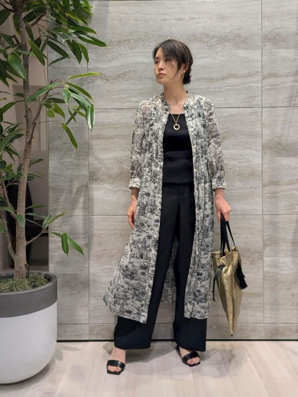 自由区 Nakai コーディネート画像