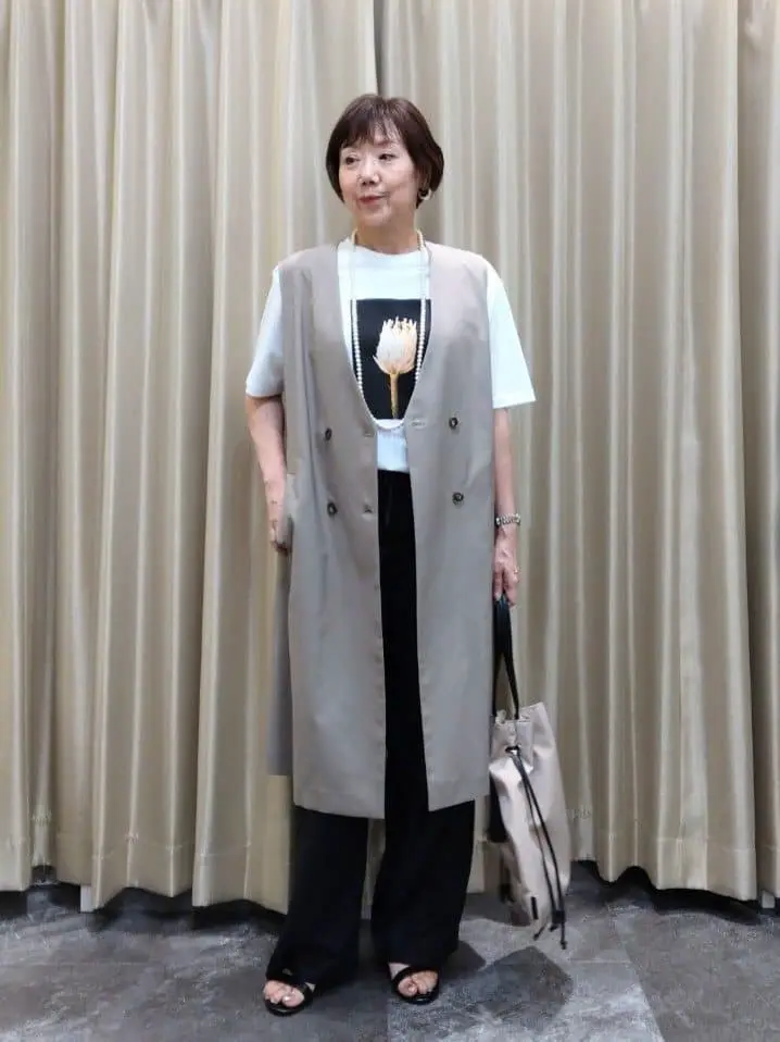 自由区 鶴田 コーディネート画像