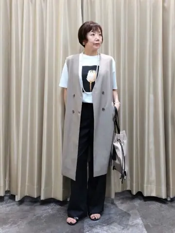 自由区 鶴田 コーディネート画像