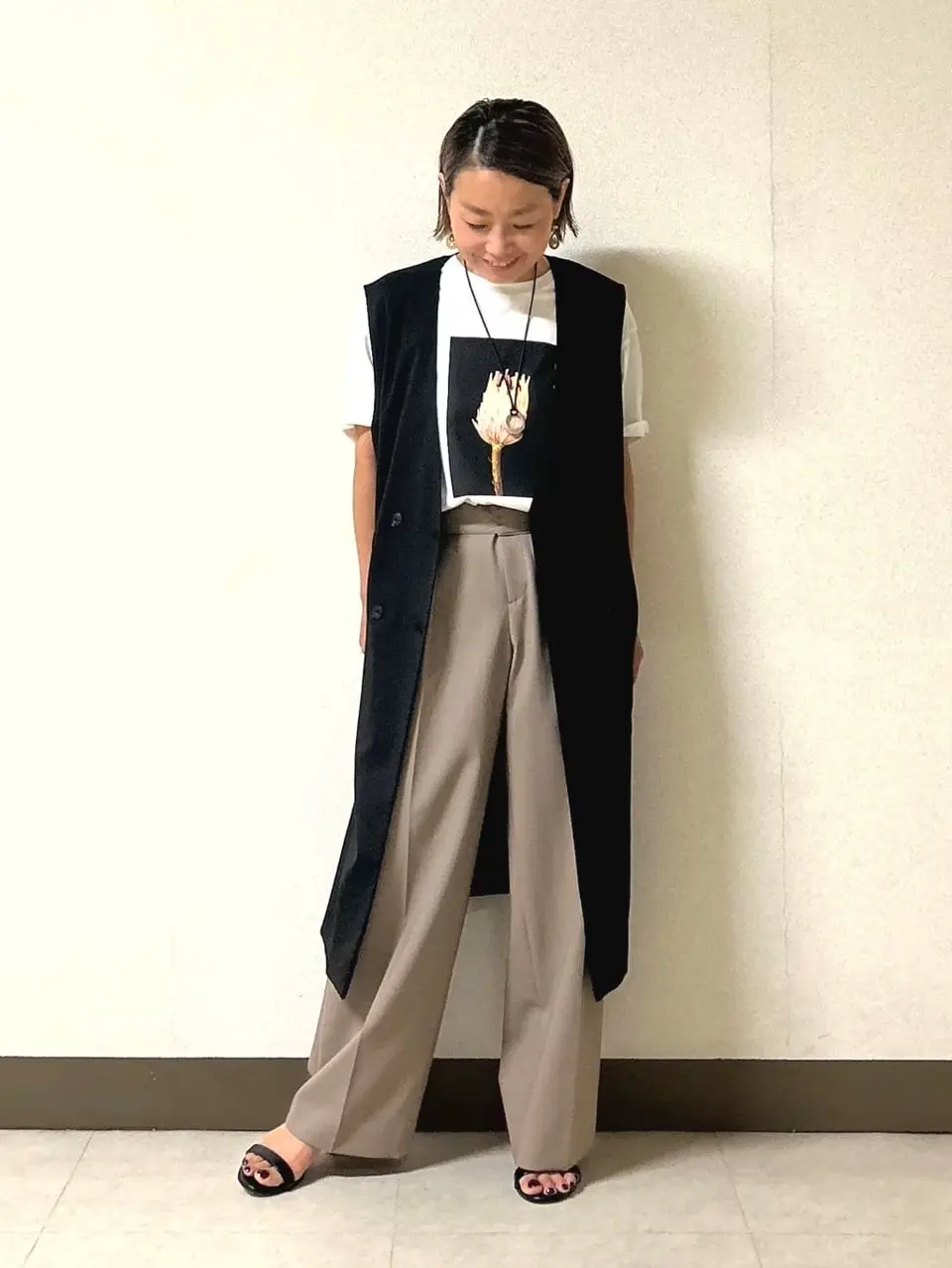 自由区 坂本 コーディネート画像