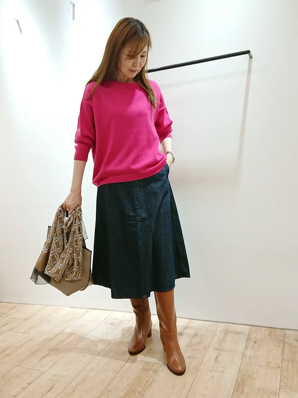 自由区 市川 コーディネート画像