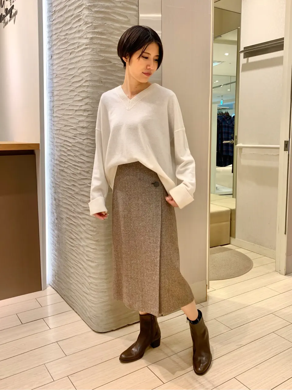 自由区 河野 コーディネート画像