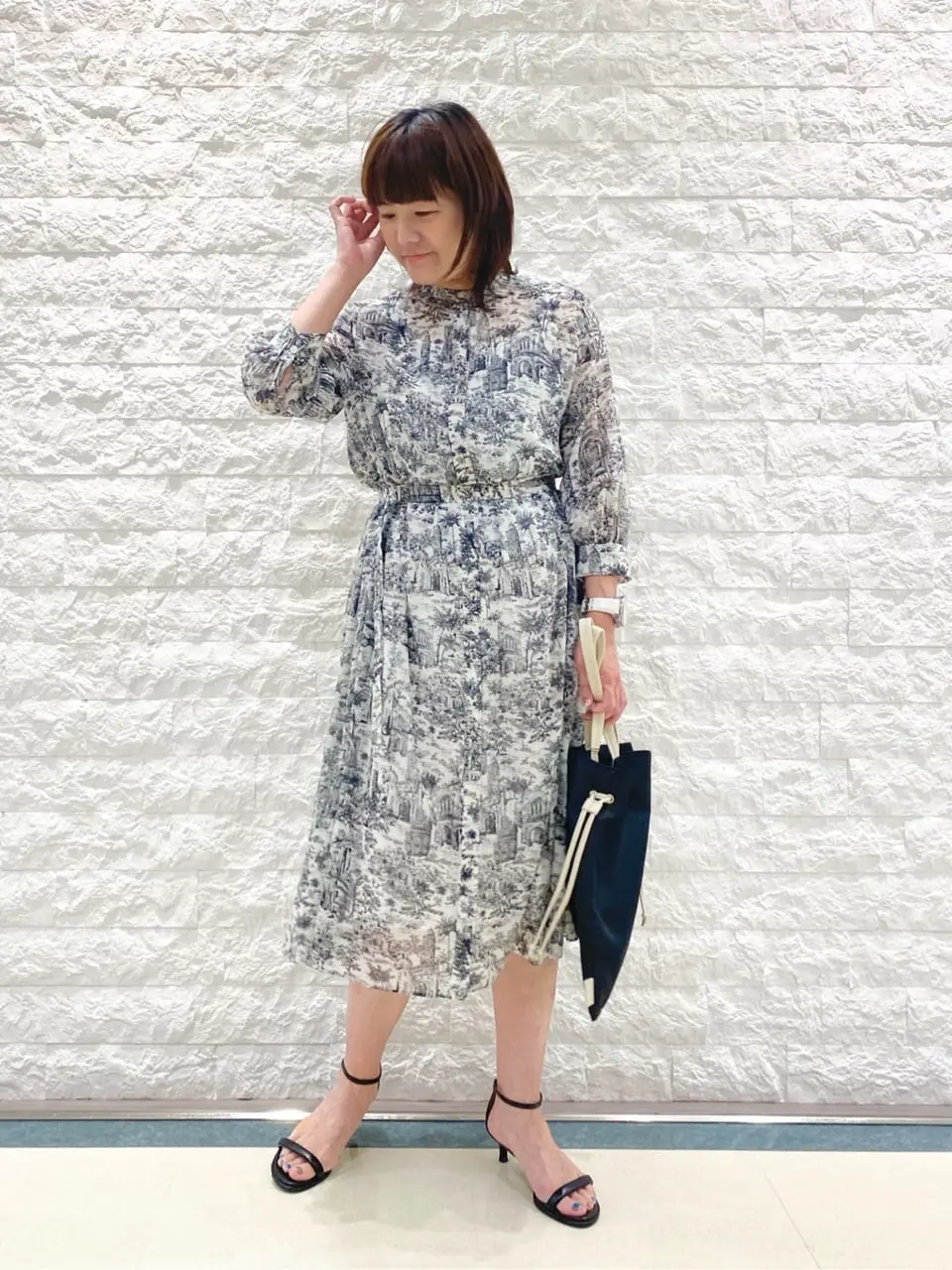 自由区 林 コーディネート画像