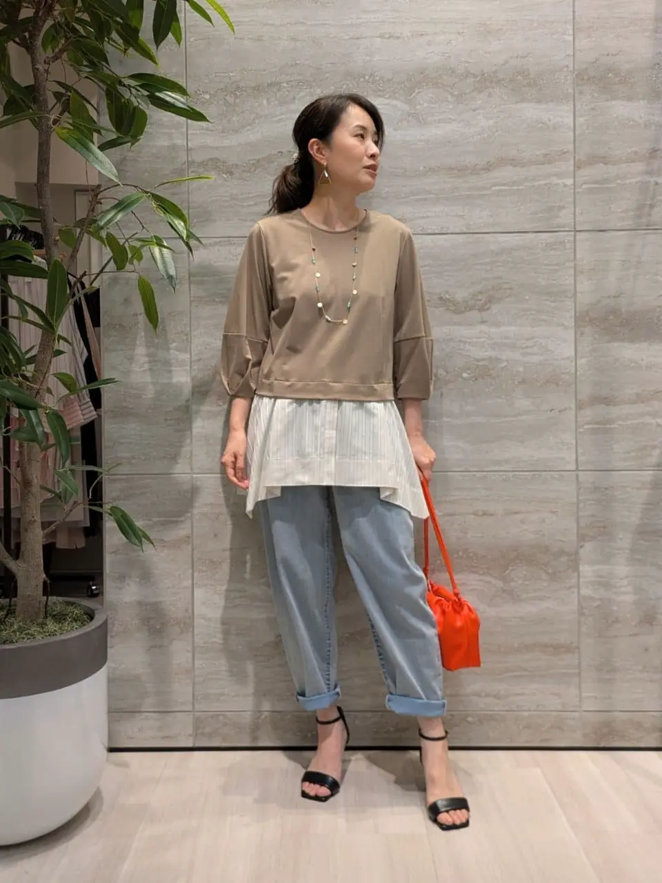 自由区 Nakai コーディネート画像