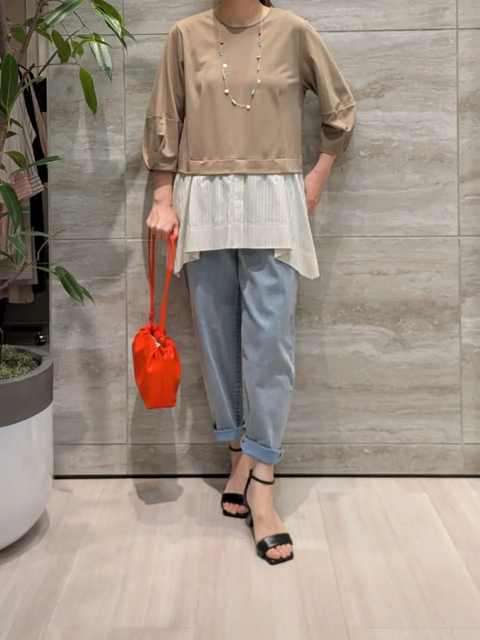 自由区 Nakai コーディネート画像