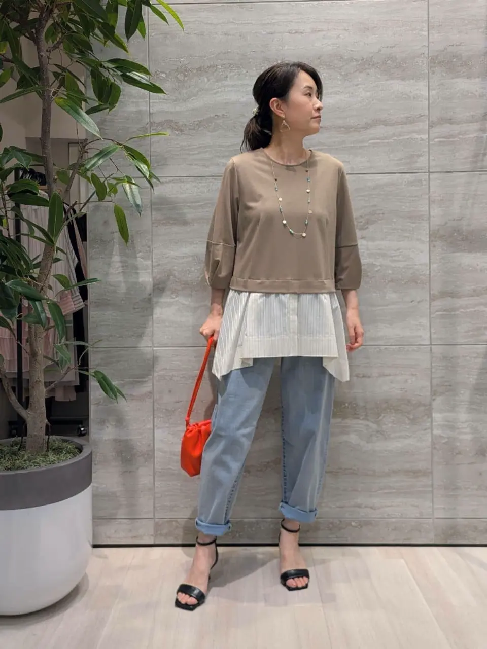 自由区 Nakai コーディネート画像