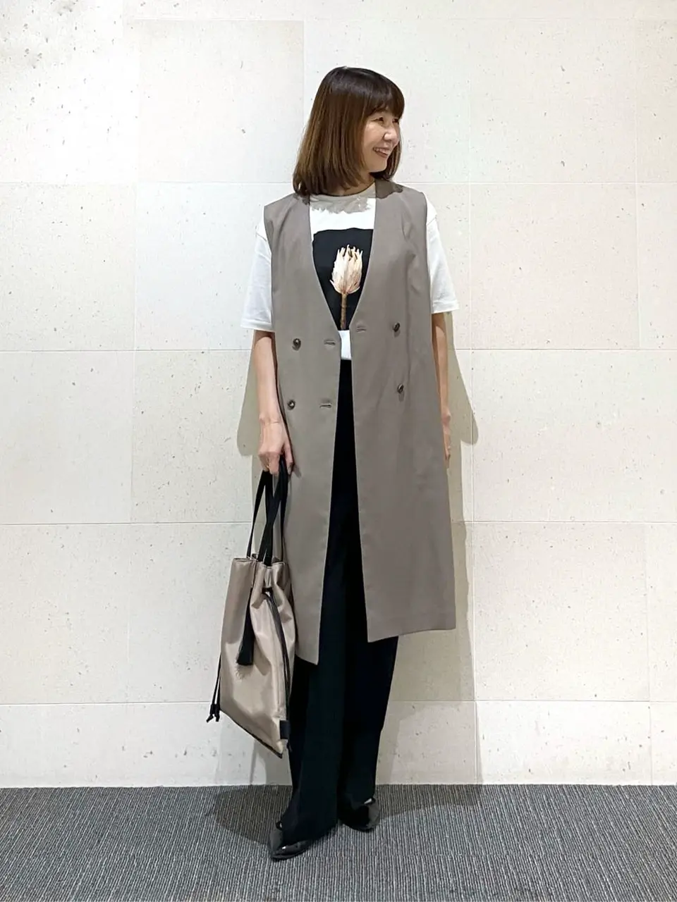 自由区 山本 コーディネート画像