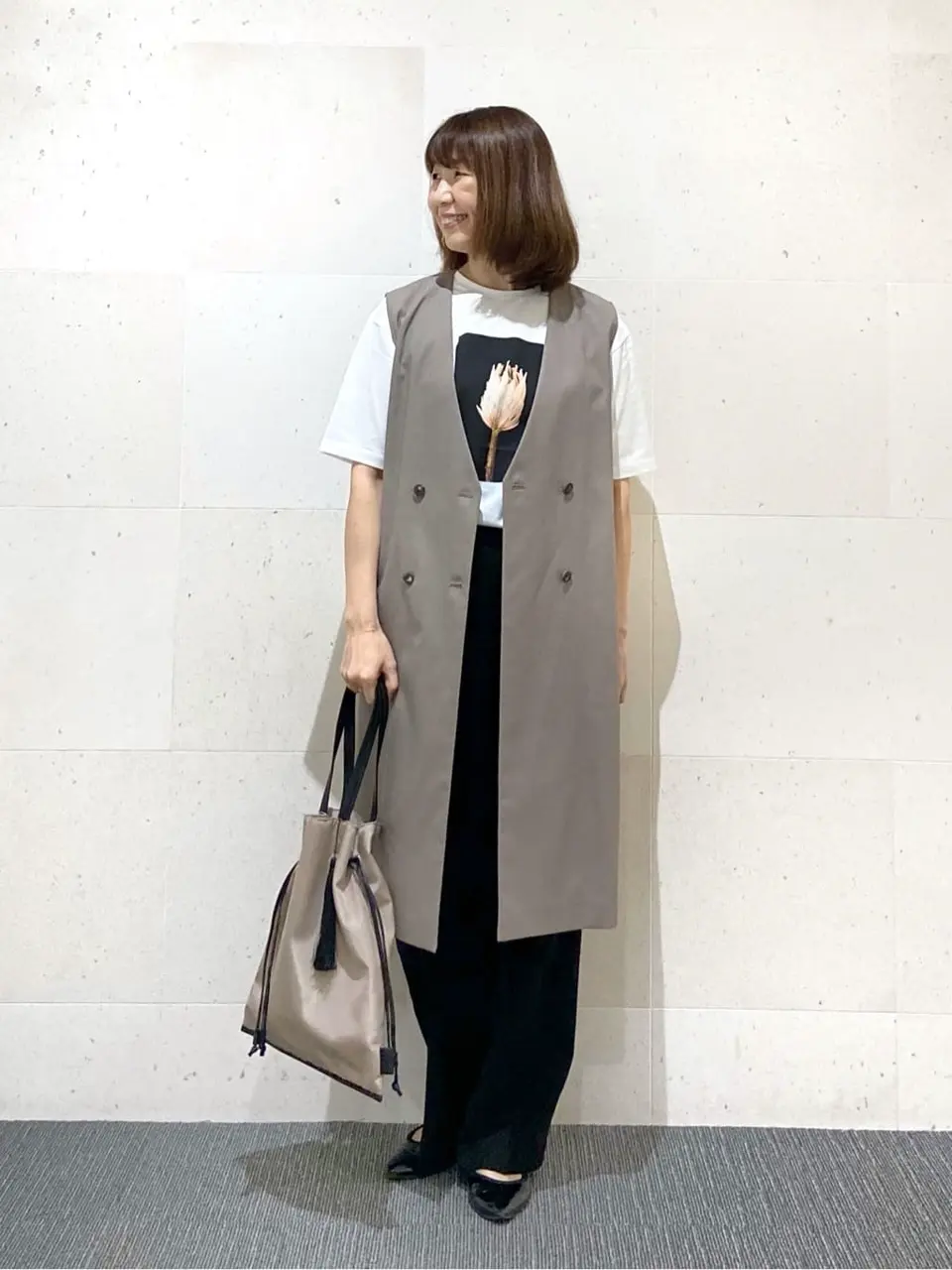 自由区 山本 コーディネート画像