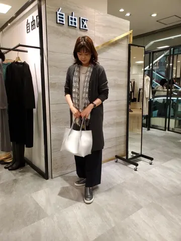 自由区 竹増 コーディネート画像