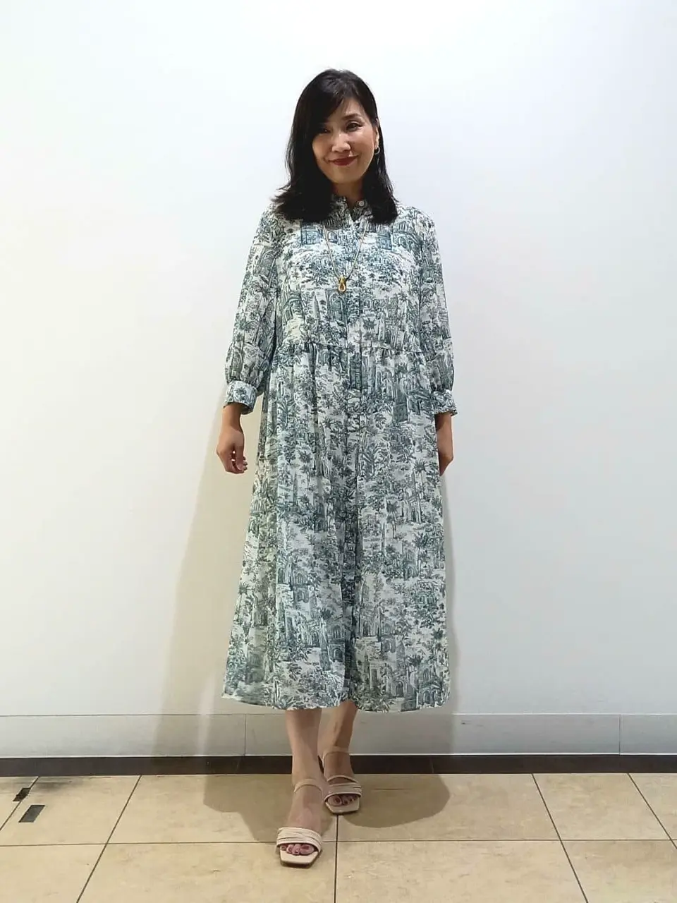 自由区 中川 コーディネート画像