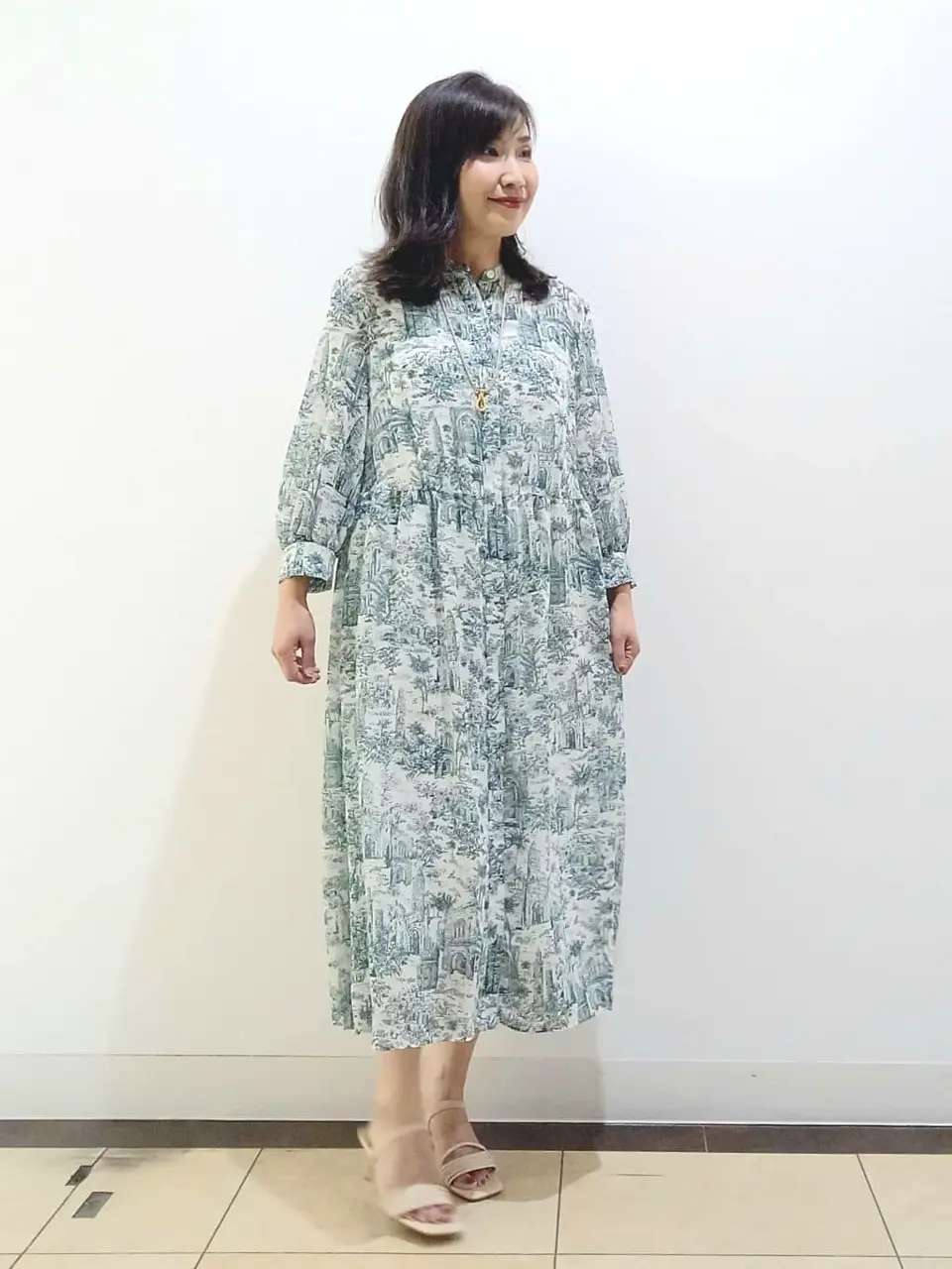 自由区 中川 コーディネート画像