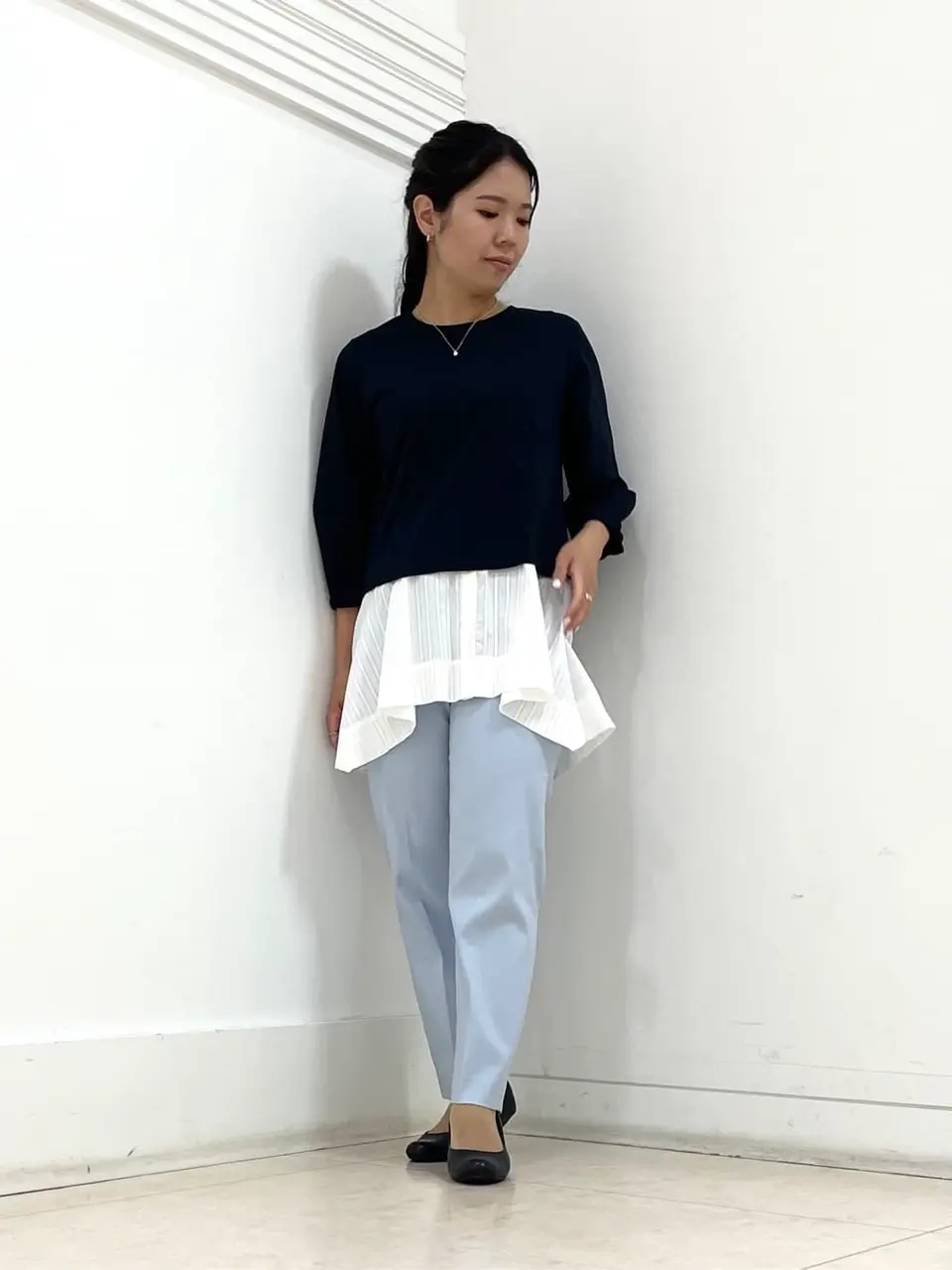 自由区 misato コーディネート画像