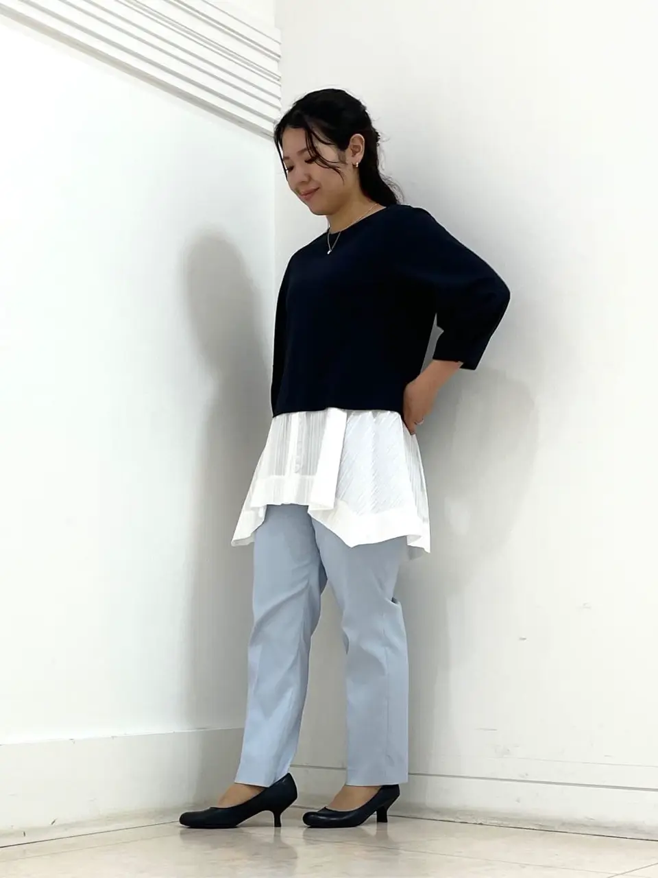 自由区 misato コーディネート画像