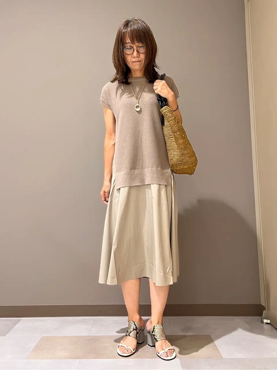 自由区 木村 コーディネート画像