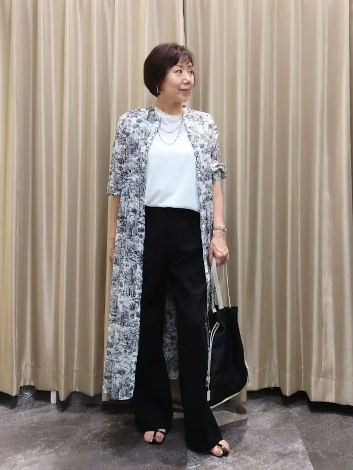 自由区 鶴田 コーディネート画像