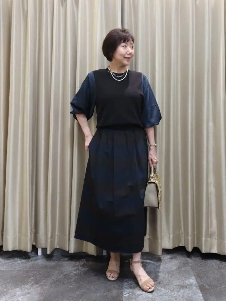 自由区 鶴田 コーディネート画像