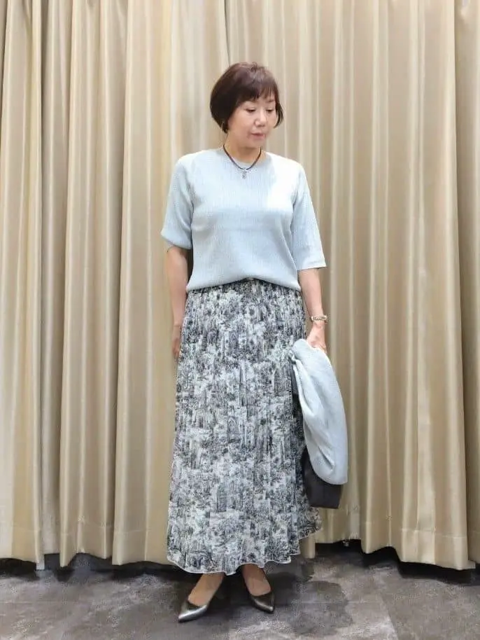 自由区 鶴田 コーディネート画像