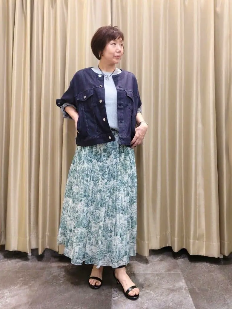 自由区 鶴田 コーディネート画像