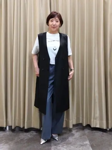 自由区 鶴田 コーディネート画像