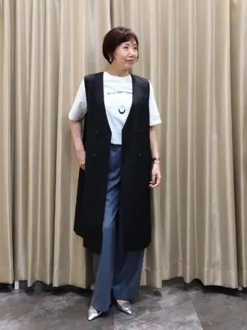 自由区 鶴田 コーディネート画像