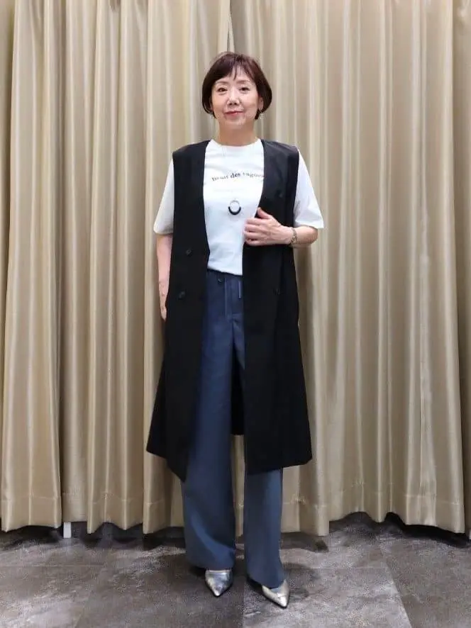 自由区 鶴田 コーディネート画像