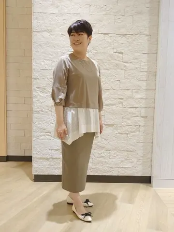 自由区 田中 コーディネート画像