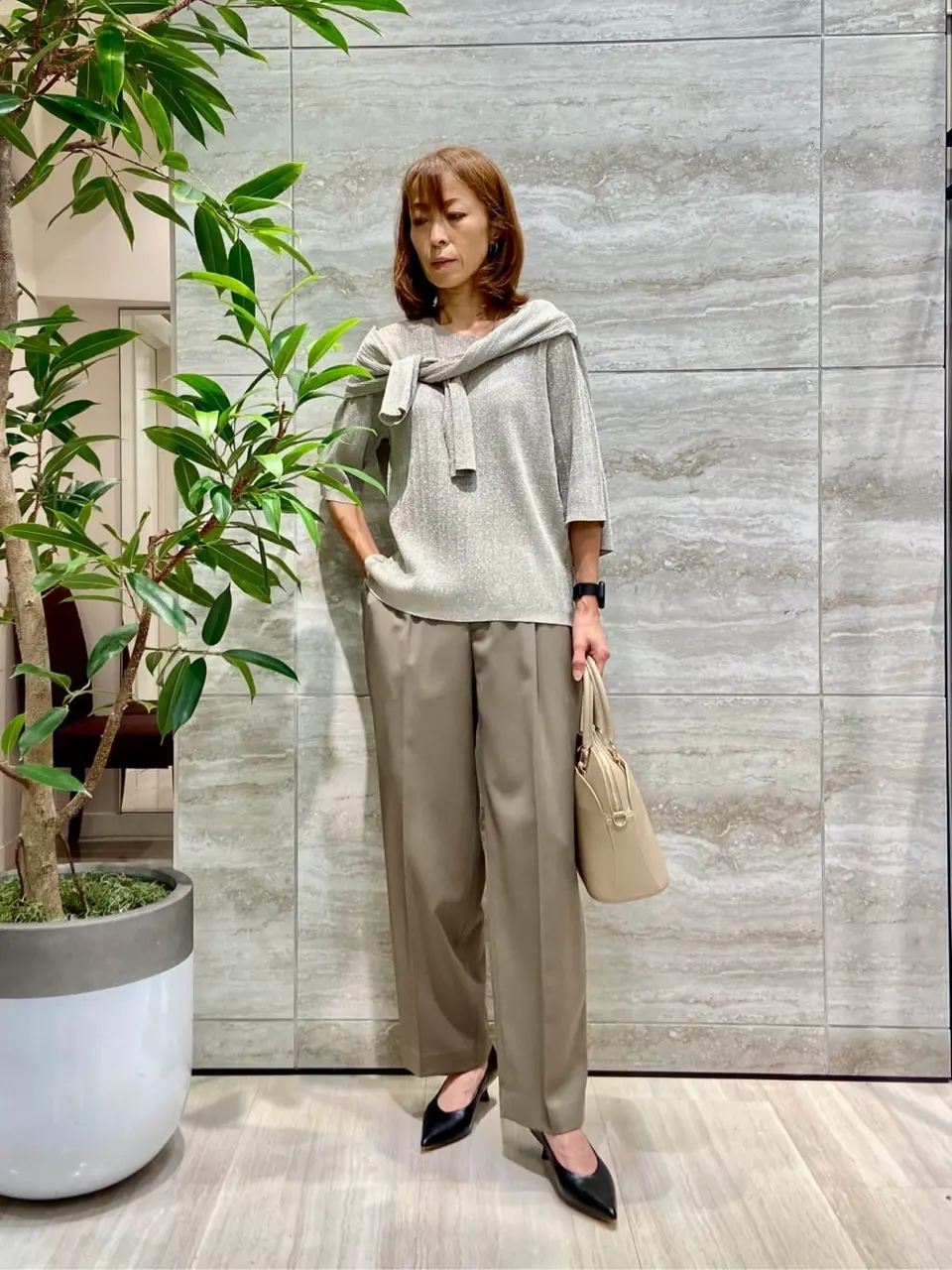 自由区 Ishii コーディネート画像