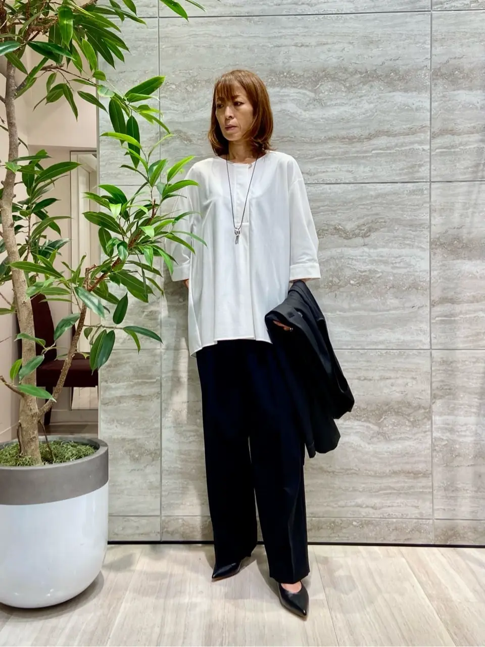 自由区 Ishii コーディネート画像