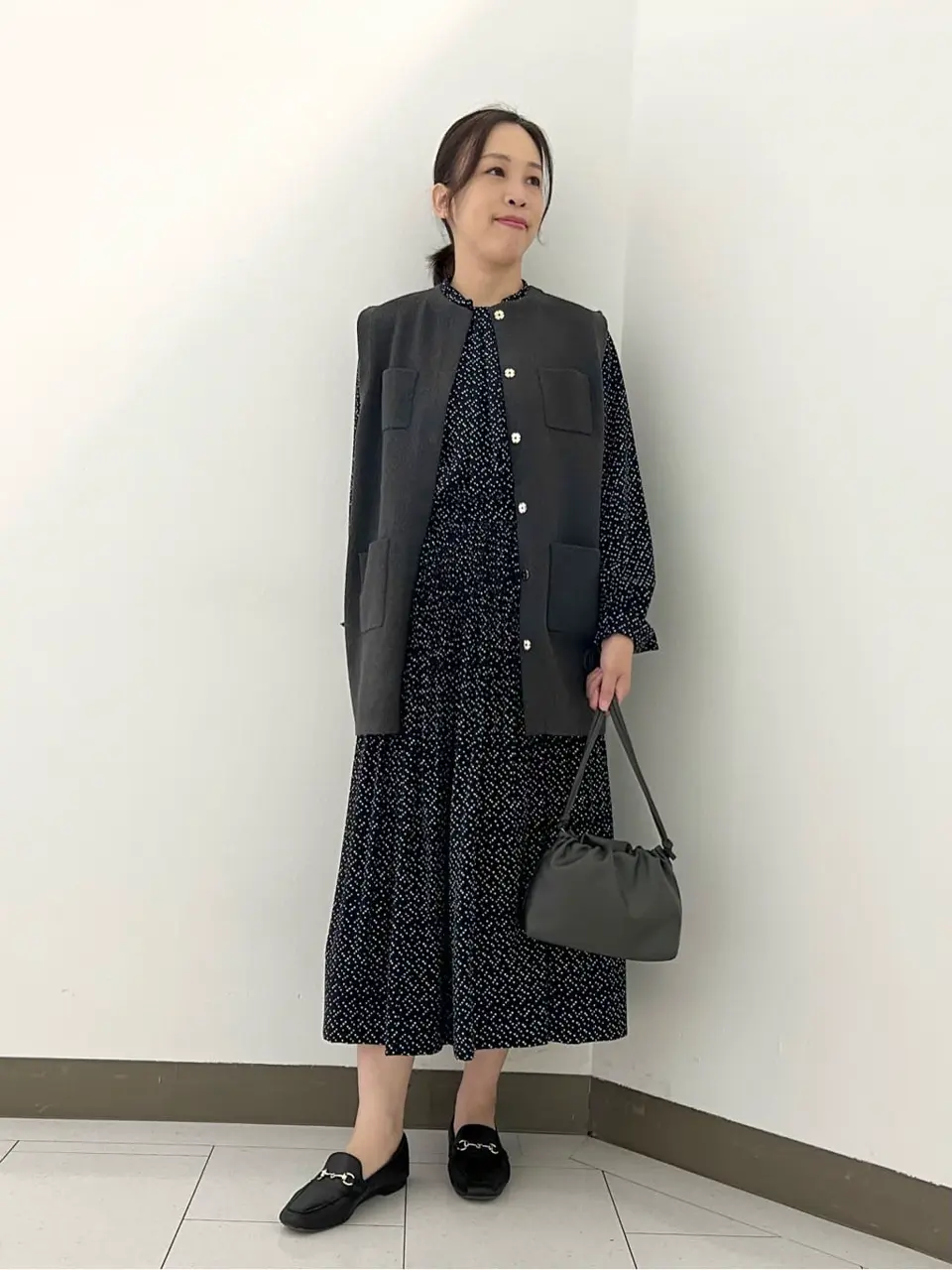 自由区 南 コーディネート画像