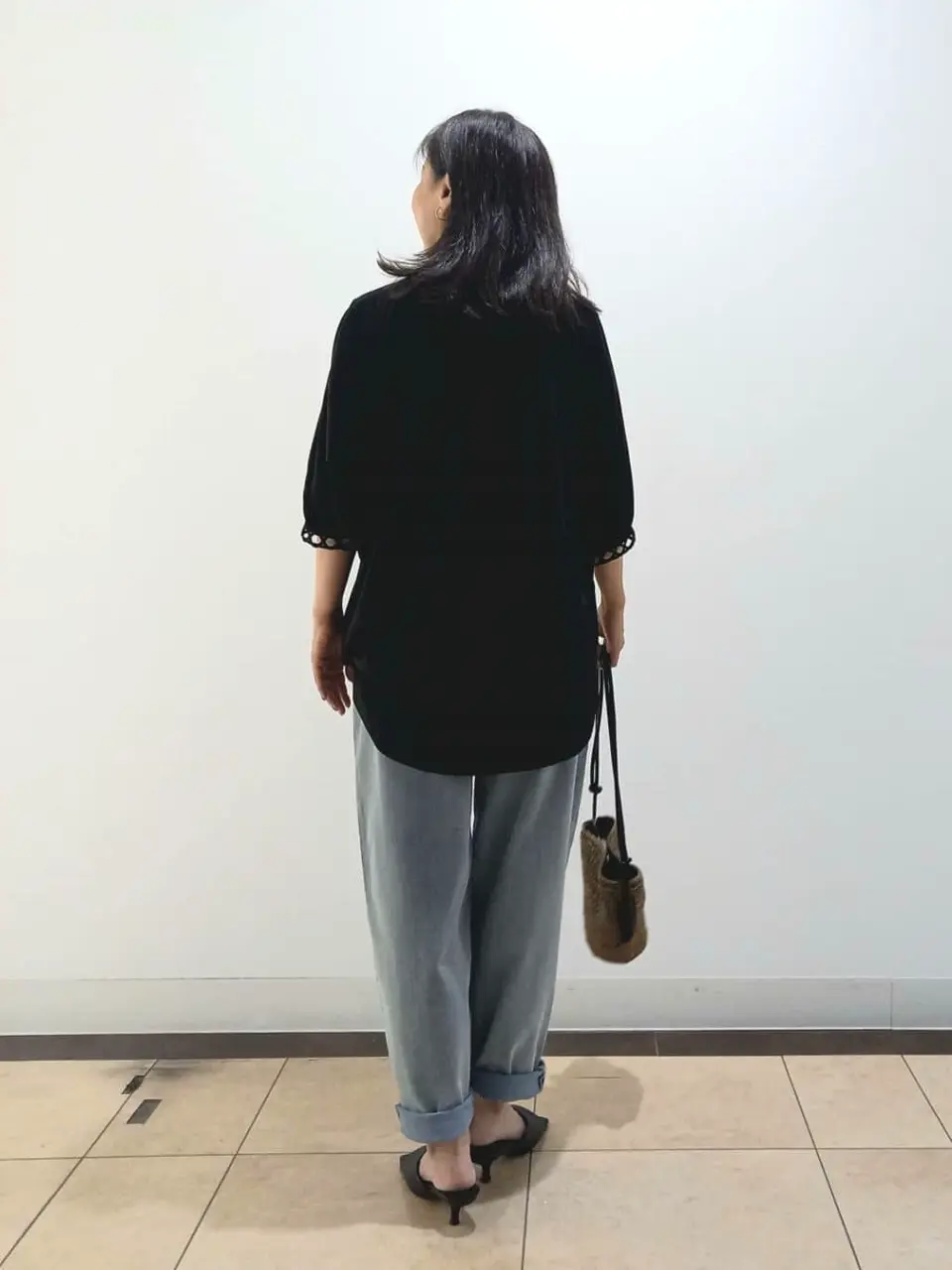 自由区 中川 コーディネート画像