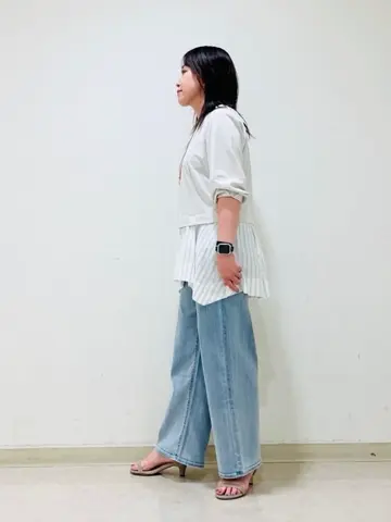 自由区 上島 コーディネート画像