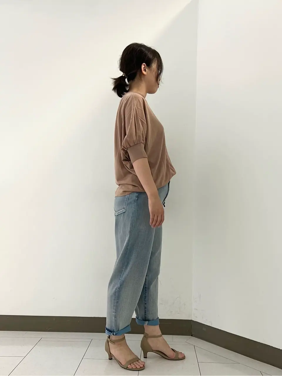 自由区 南 コーディネート画像