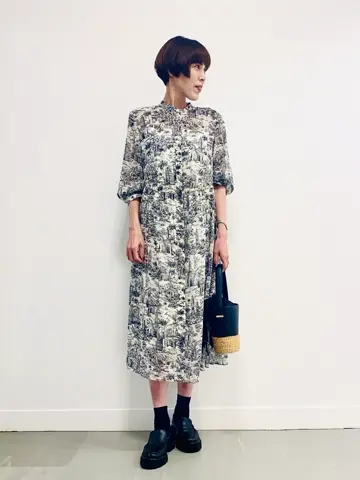 自由区 冨樫 コーディネート画像