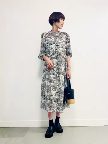 自由区 冨樫 コーディネート画像