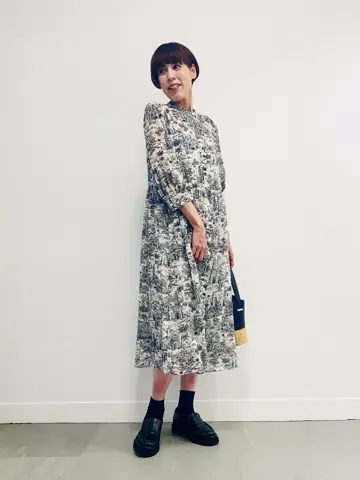 自由区 冨樫 コーディネート画像