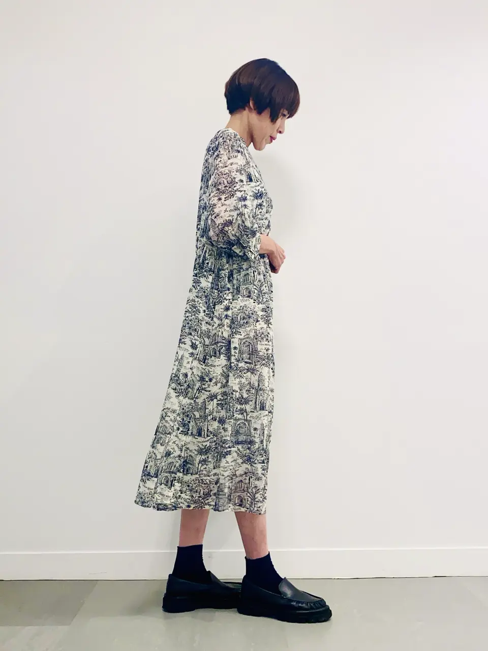 自由区 冨樫 コーディネート画像