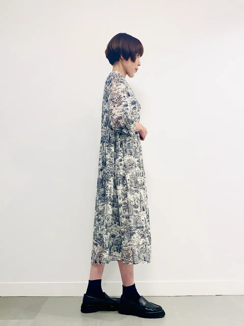 自由区 冨樫 コーディネート画像