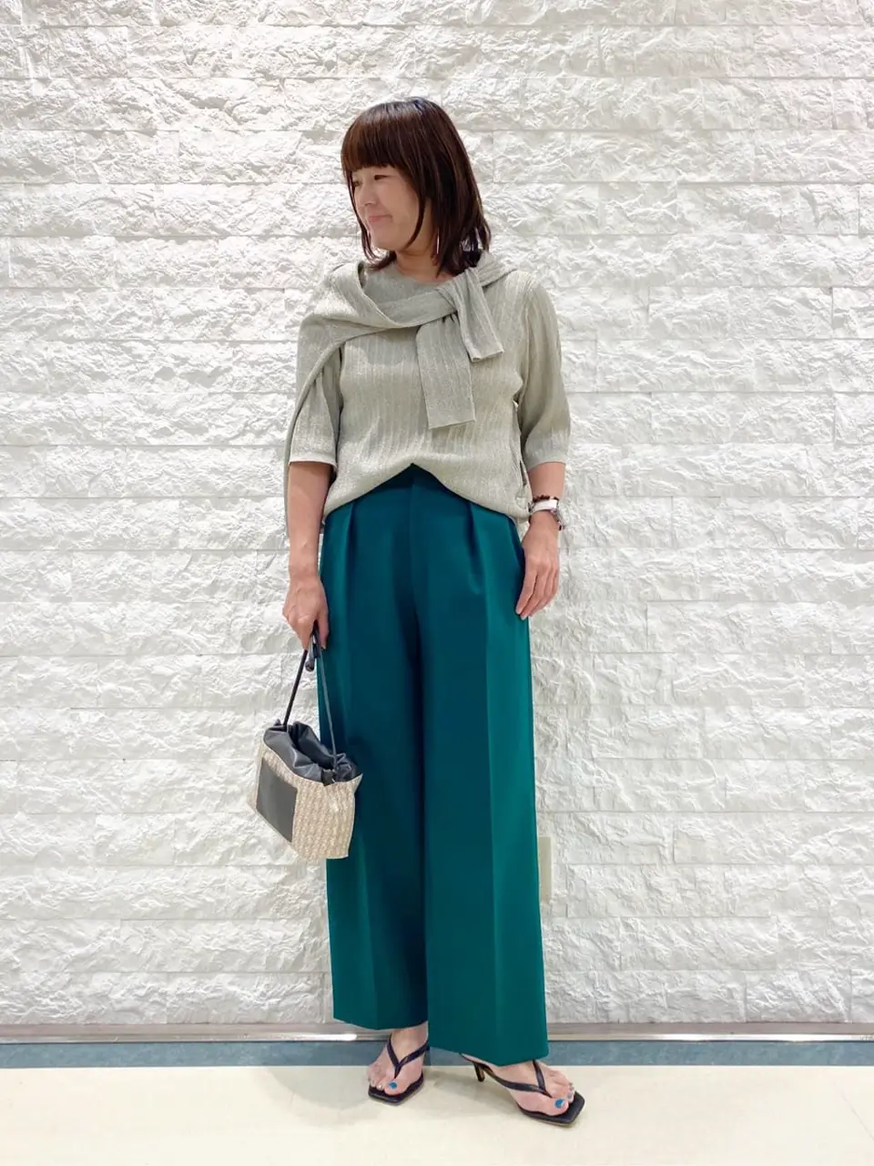 自由区 林 コーディネート画像