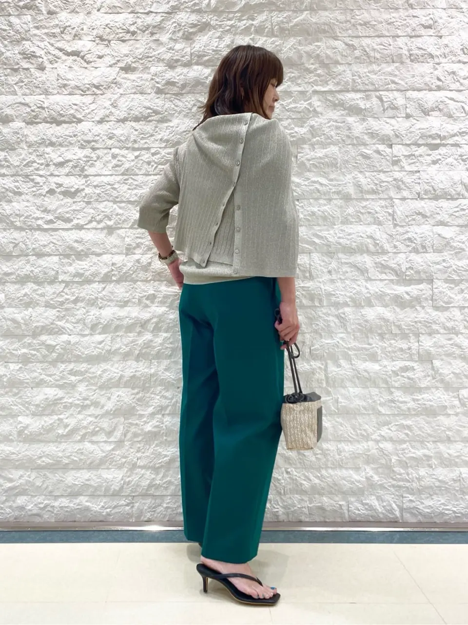 自由区 林 コーディネート画像