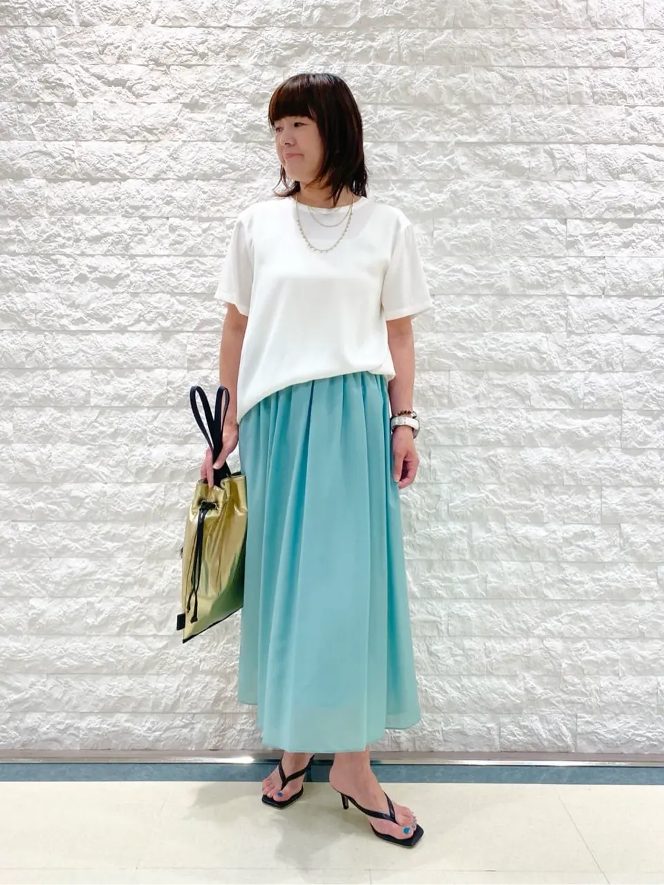 自由区 林 コーディネート画像