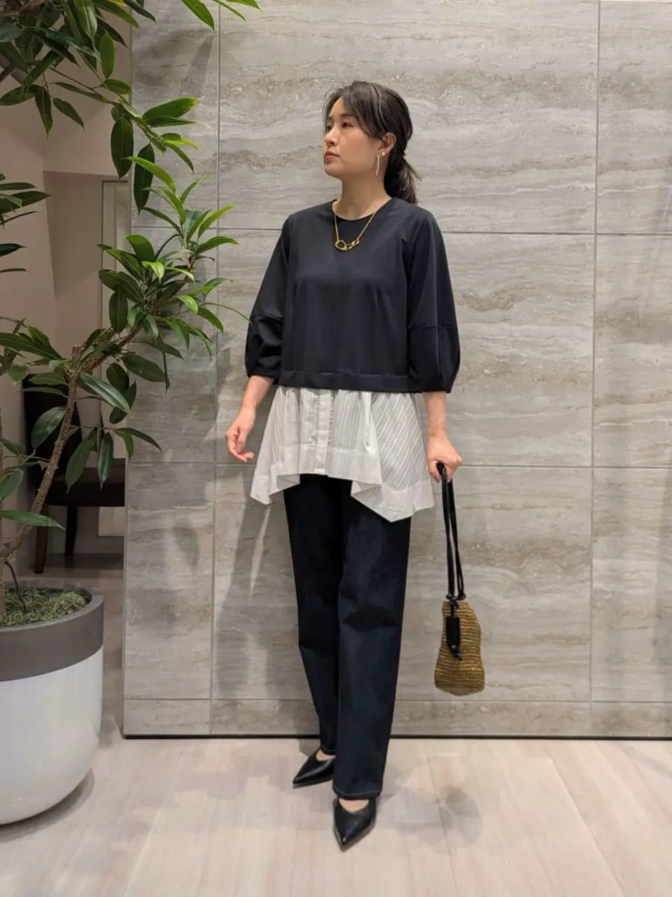 自由区 Nakai コーディネート画像