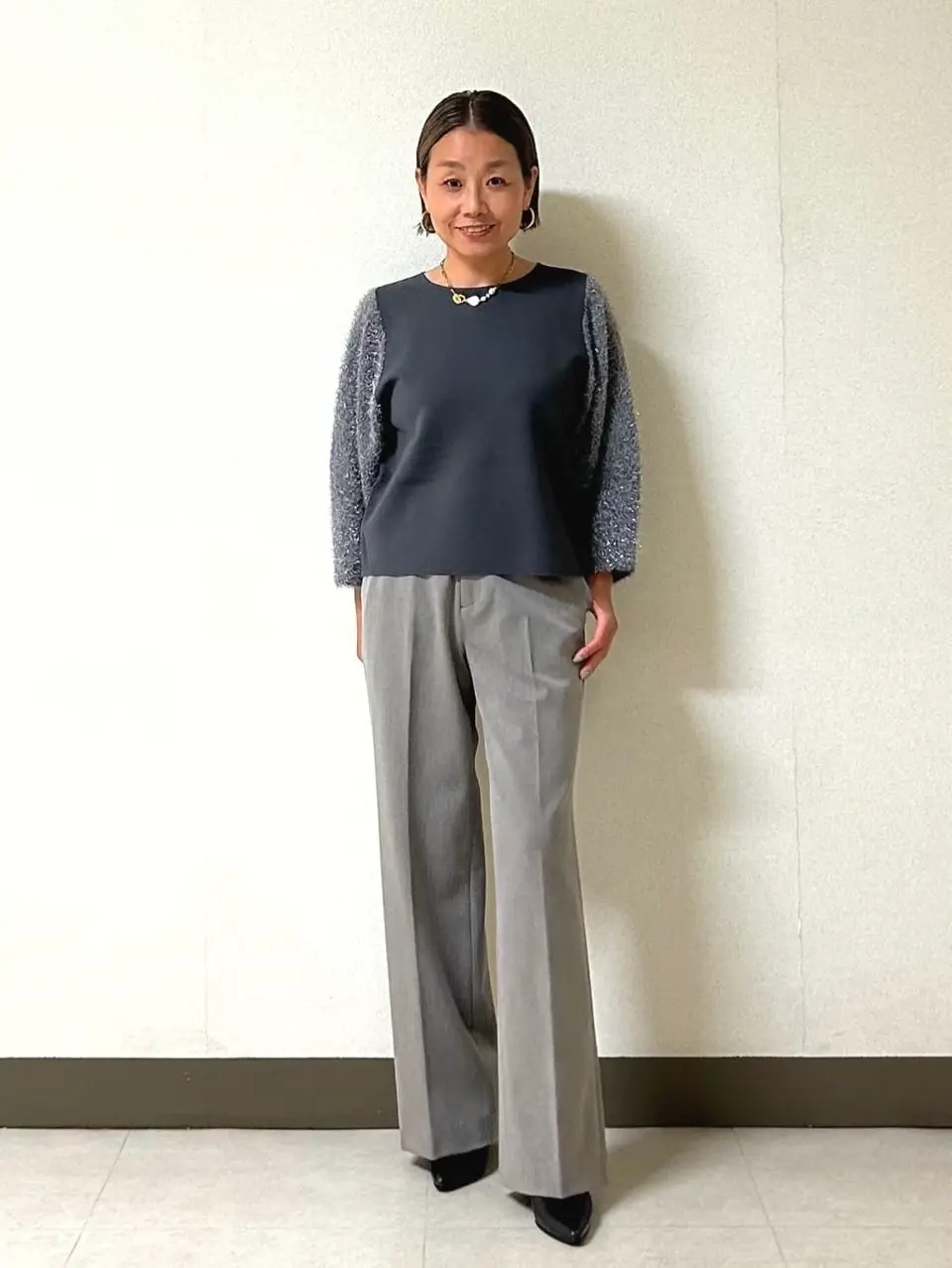 自由区 坂本 コーディネート画像