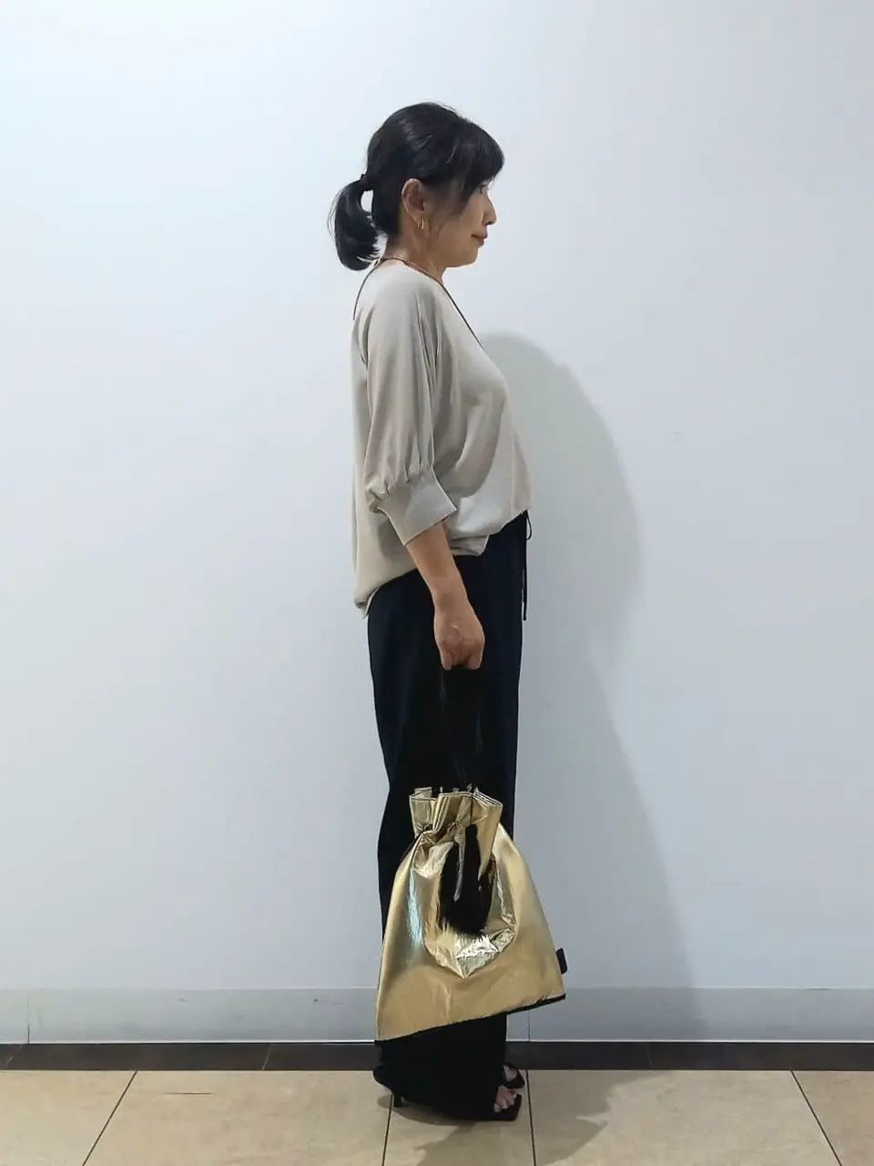 自由区 中川 コーディネート画像