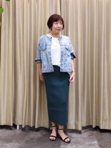 自由区 鶴田 コーディネート画像