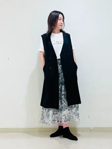 自由区 上島 コーディネート画像