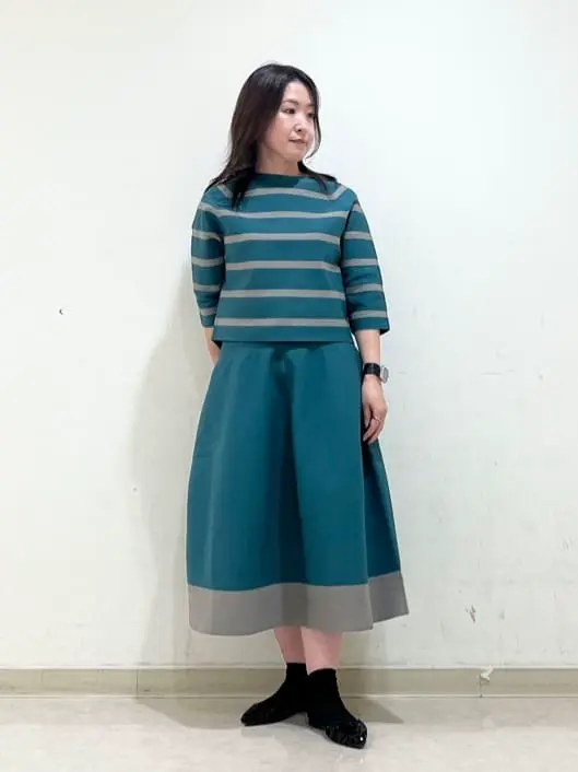 自由区 上島 コーディネート画像