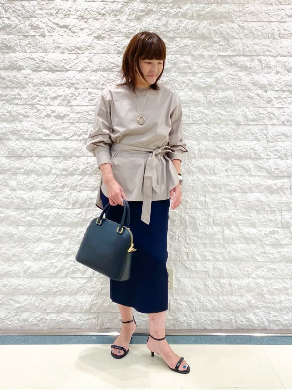 自由区 林 コーディネート画像