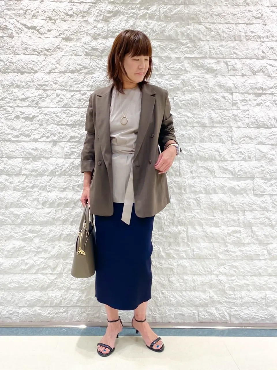 自由区 林 コーディネート画像