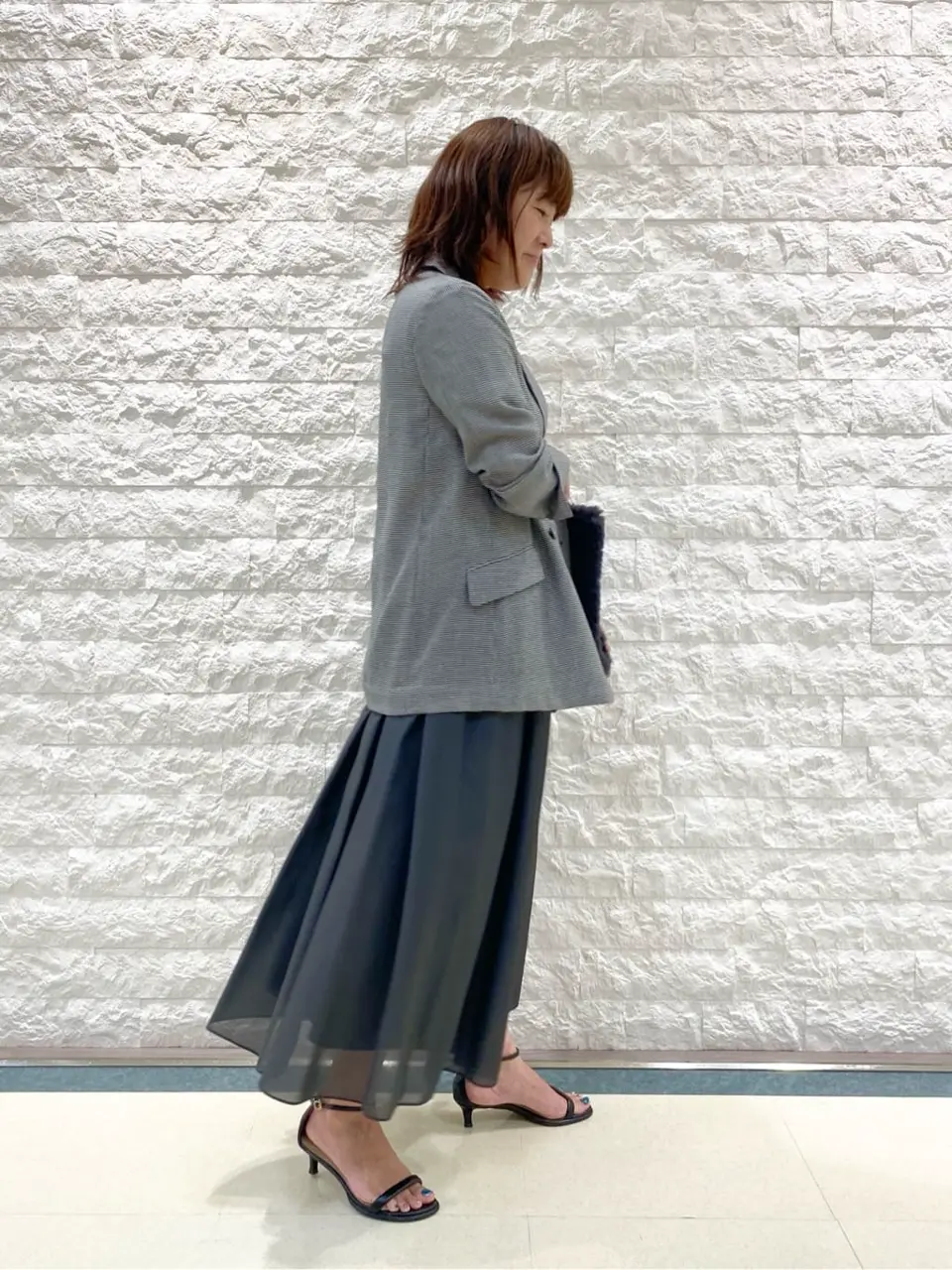 自由区 林 コーディネート画像