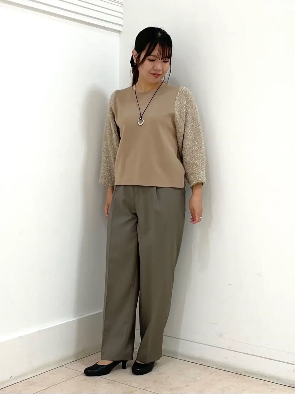 自由区 misato コーディネート画像